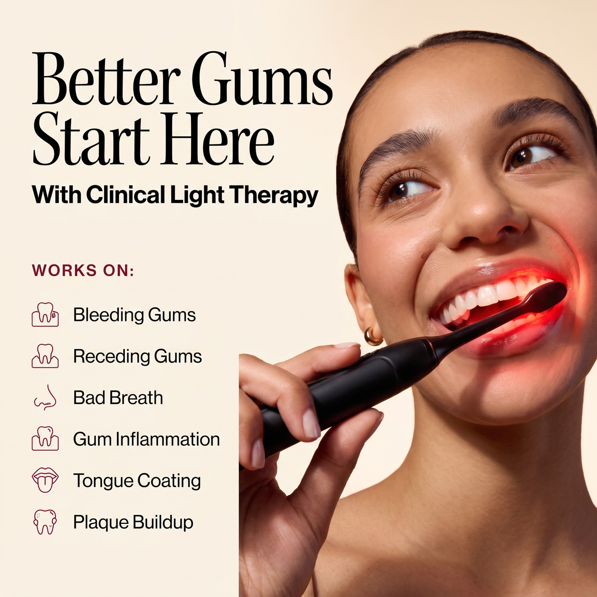 Helios Tri-Light Therapy Toothbrush