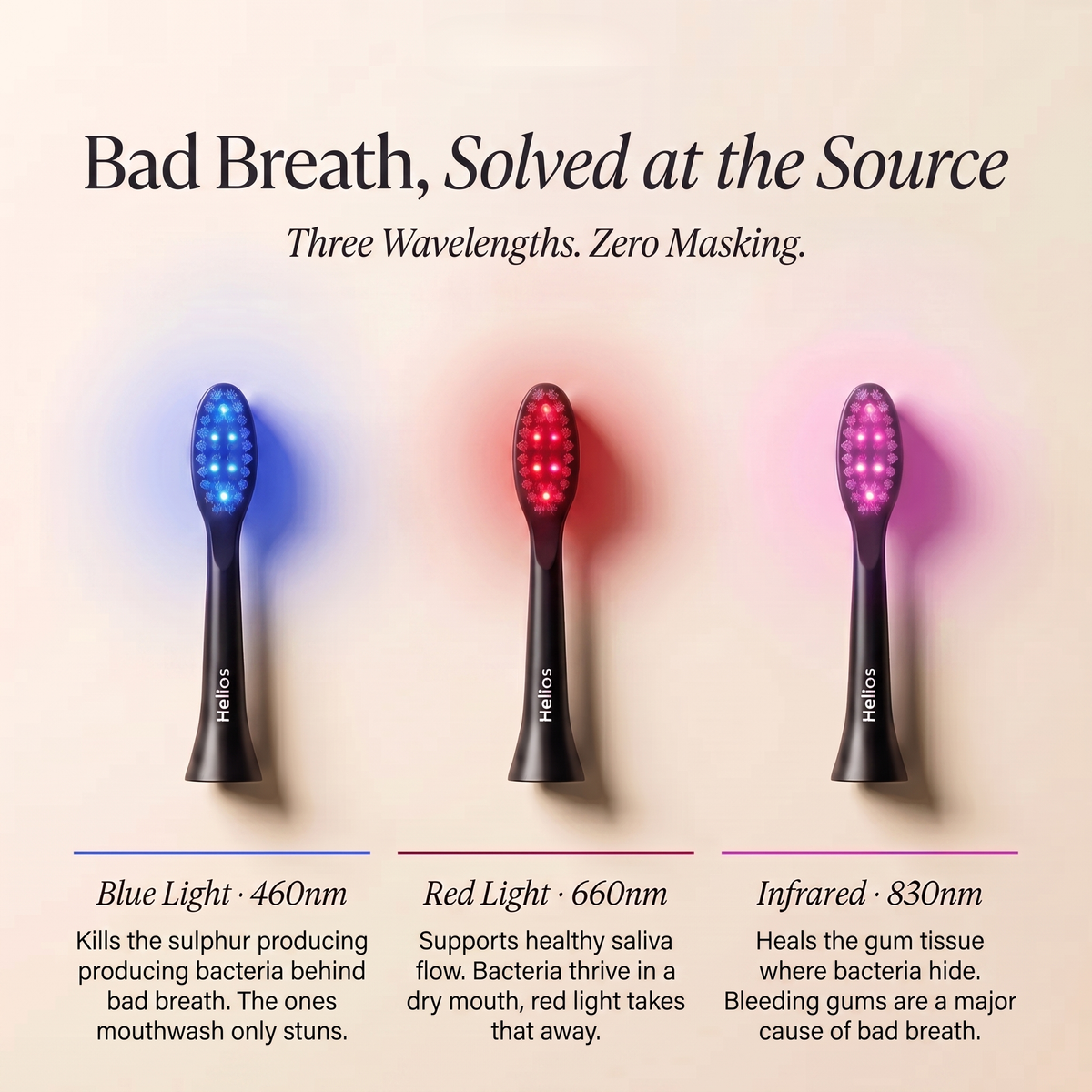 Helios Odour Eliminating Toothbrush